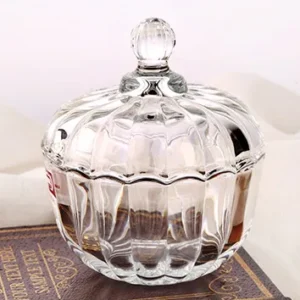 Deli Glass Sunrise Sugar Bowl 88MM - Image 4