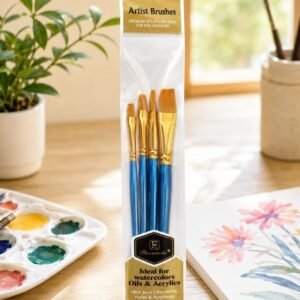 paint brush Panwenbo 4 pcs set - Image 1