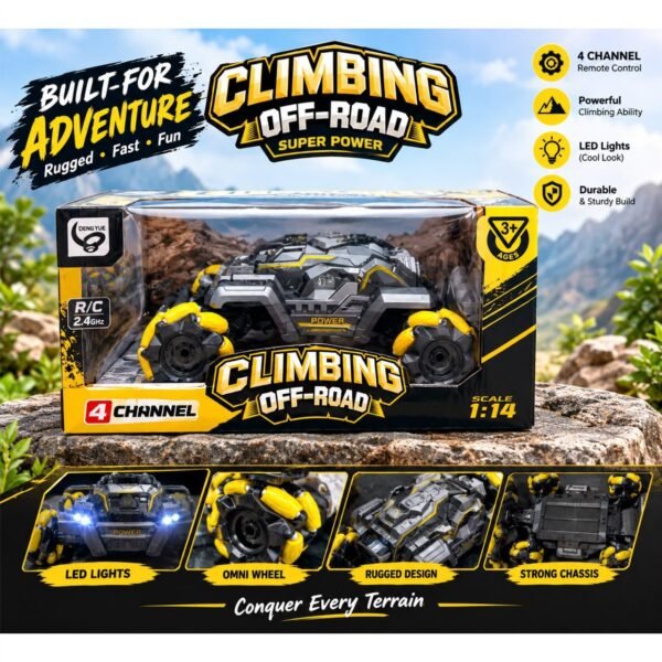 climbing off road